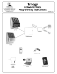 Alarm Lock NETWORXPANEL Programming instructions