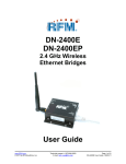 RFM DN-2400E User guide