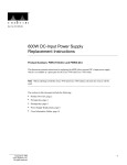 Cisco 600W Specifications
