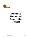 Web Mountain Technologies RUC-01 User`s guide