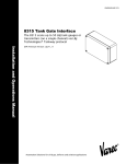 Varec TankGate Interface 8315 Series Instruction manual