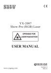 Silver Star YX-2007 User manual