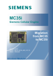 Siemens MC35 Specifications