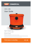 Vax VCC-03 User guide