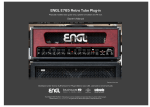 Engl E765 Owner`s manual