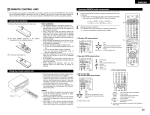 Denon CDR-1000 Operating instructions