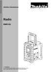 Makita BMR100 Instruction manual