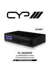 CYP CH-506RX Specifications