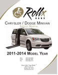 Chrysler Town & Country 2011 Service manual