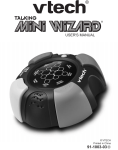 VTech Mini Wizard User`s manual