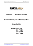 SignaMax 065-74082 User guide