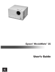 Epson External 12/18 User`s guide