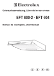 Electrolux EFT 604 User manual