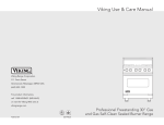 Viking Professional VGSC367-6BSS Specifications