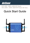 Mobily NTC-40WV-QSG User guide