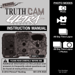 Primos Truth Cam 35 63010 Instruction manual