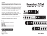 Biamp RPM SERIES Owner`s manual
