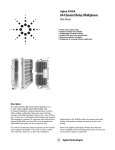 Agilent Technologies E1411B User manual