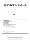 Akai PDP4294LV1 Service manual