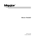 Maxtor FIREBALL3 Technical data