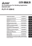 Mitsubishi Electric PKFY-P.VHM-E Specifications