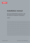 Simrad MARINE COMPUTER - INSTALLATION REV A Installation manual