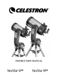 Celestron NexStar 5 SE Instruction manual