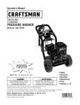 Craftsman 580.752230 Operating instructions
