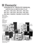 Dometic DM2662 Service manual