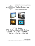 VarTech Systems VT170W User`s guide