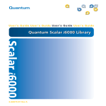 Quantum Scalar i2000 User`s guide