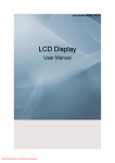 Samsung 650MP User manual