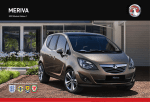 Vauxhall Meriva Technical data