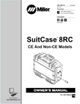 Miller Electric OM-1500-4 Owner`s manual