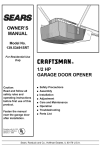Craftsman 139.53491SRT Owner`s manual