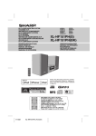 Sharp XL-DAB151PH(S) Specifications