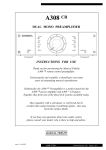 Musical Fidelity A308 Specifications