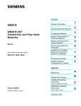 Siemens SIMATIC NET Operating instructions