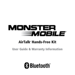 Monster AirTalk User guide