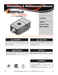 Montigo LDVPV47 Owner`s manual