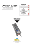 Chauvet DMX-40A User manual
