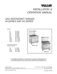 Vulcan-Hart 60LCC Specifications