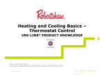 Heating and Cooling Basics – Thermostat Control