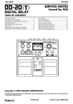 Roland DD-20 Specifications