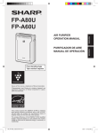 Sharp FP-A60UW Specifications