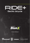BionX Bicycle Owner`s manual