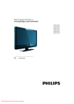 Philips 26PFL3404/60 User manual