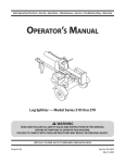 MTD 570 Series Operator`s manual