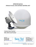 Sea Tel DAC-2302 System information