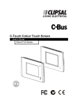 Clipsal C-Touch User`s guide